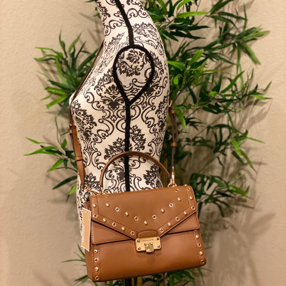 Michael Kors Kinsley Leather Satchel / Crossbody
